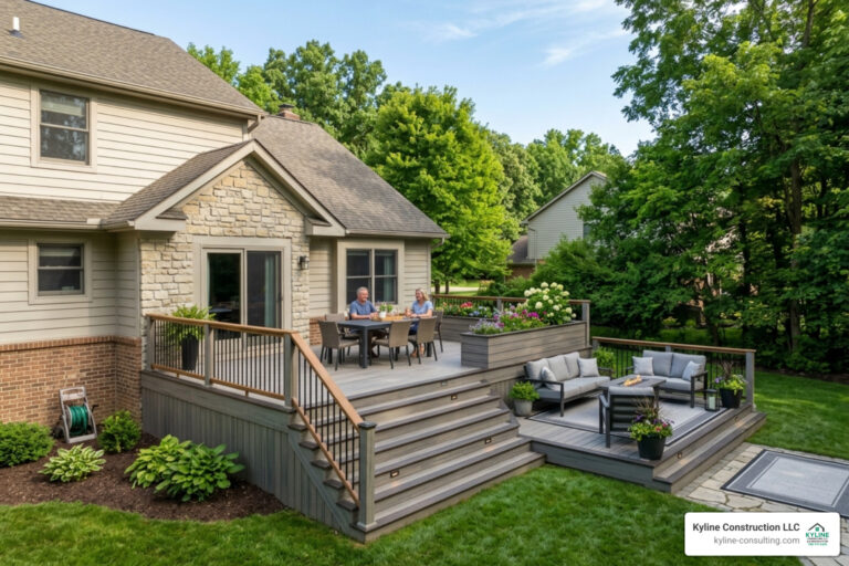 composite deck installation